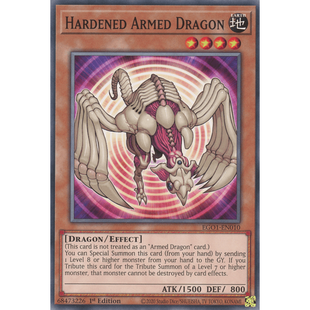 Hardened Armed Dragon - EGO1-EN010 - Common