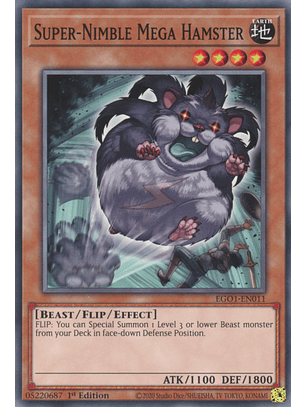 Super-Nimble Mega Hamster - EGO1-EN011 - Common
