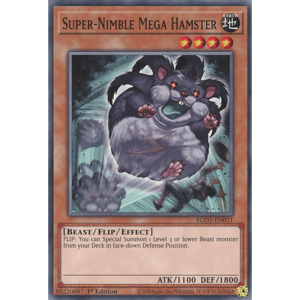 Super-Nimble Mega Hamster - EGO1-EN011 - Common
