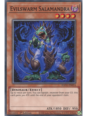 Evilswarm Salamandra - EGO1-EN014 - Common 
