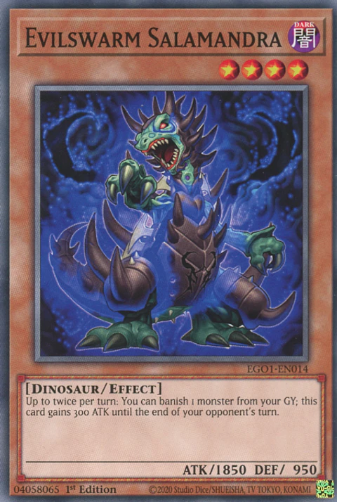 Evilswarm Salamandra - EGO1-EN014 - Common 