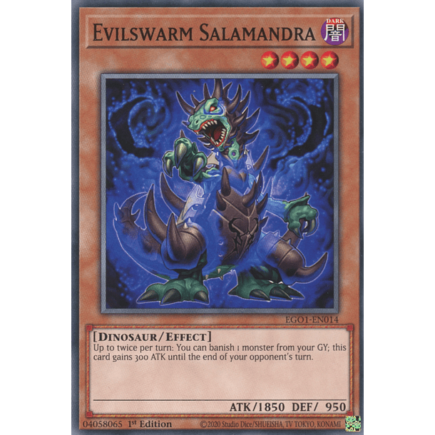 Evilswarm Salamandra - EGO1-EN014 - Common 