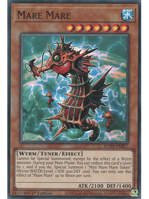 Mare Mare - EGO1-EN017 - Super Rare