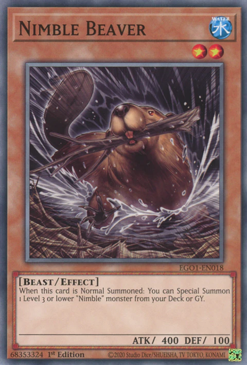 Nimble Beaver - EGO1-EN018 - Common