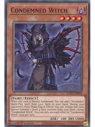 Condemned Witch - EGO1-EN019 - Common