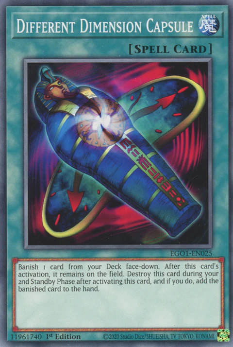 Different Dimension Capsule - EGO1-EN025 - Common
