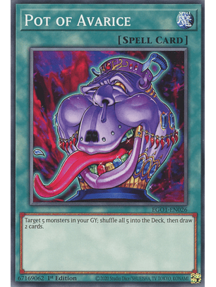 Pot of Avarice - EGO1-EN026 - Common