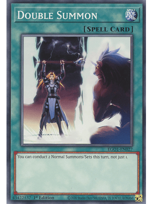 Double Summon - EGO1-EN027 - Common