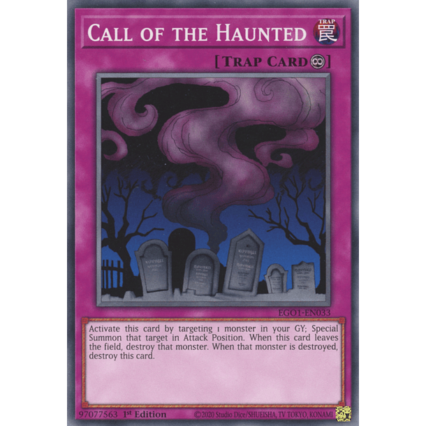 Call of the Haunted - EGO1-EN033 - Common