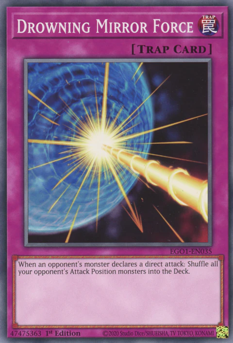 Drowning Mirror Force - EGO1-EN035 - Common