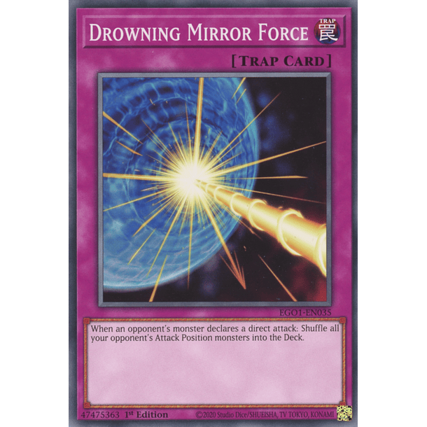 Drowning Mirror Force - EGO1-EN035 - Common