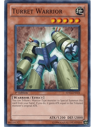 Turret Warrior - 5DS3-EN015 - Common