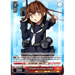 7th Mutsuki-class Destroyer, Fumiduki - KC/S25-E102 - C