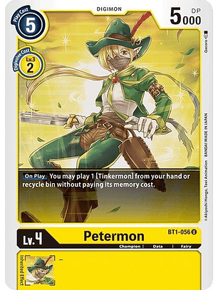 Petermon - BT1-056 U - Uncommon