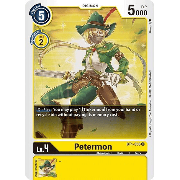 Petermon - BT1-056 U - Uncommon