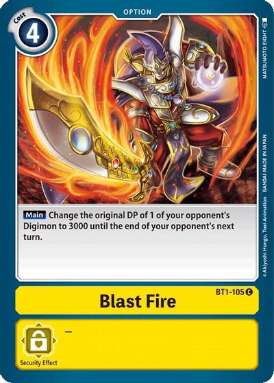 Blast Fire - BT1-105 C - Common 1