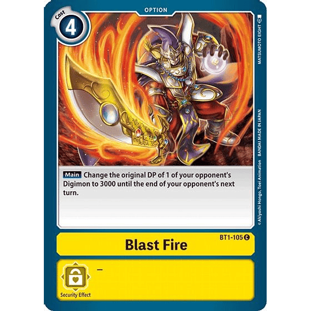 Blast Fire - BT1-105 C - Common