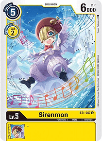 Sirenmon - BT1-057 U - Uncommon