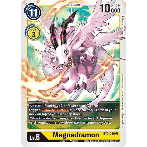 Magnadramon - BT2-039 U - Uncommon