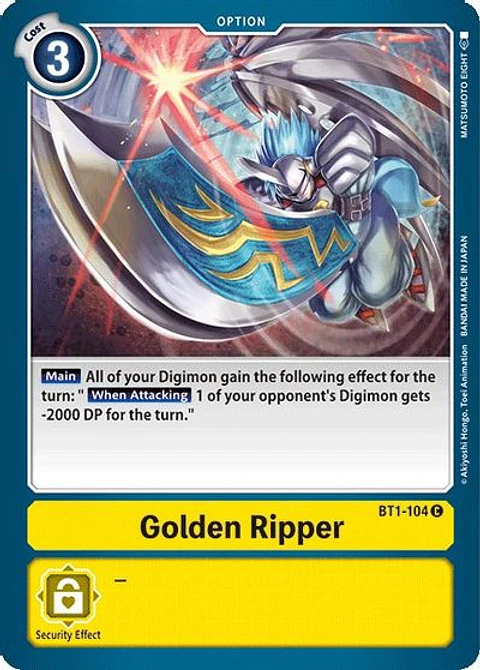 Golden Ripper - BT1-104 C - Common