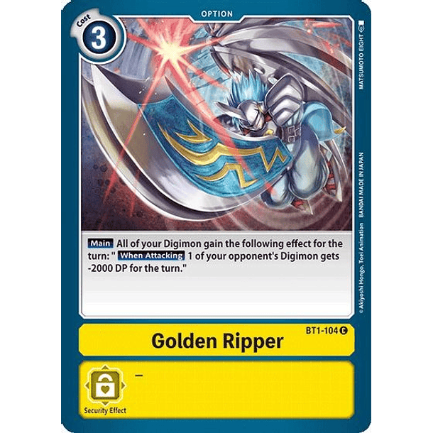 Golden Ripper - BT1-104 C - Common