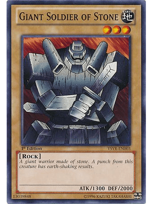 Giant Soldier of Stone - YSYR-EN003 - Common