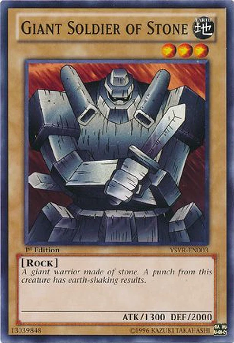 Giant Soldier of Stone - YSYR-EN003 - Common