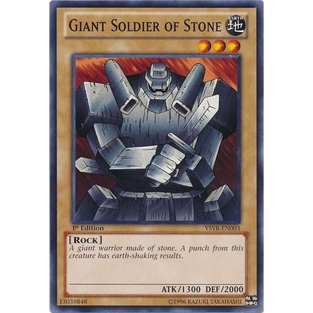 Giant Soldier of Stone - YSYR-EN003 - Common