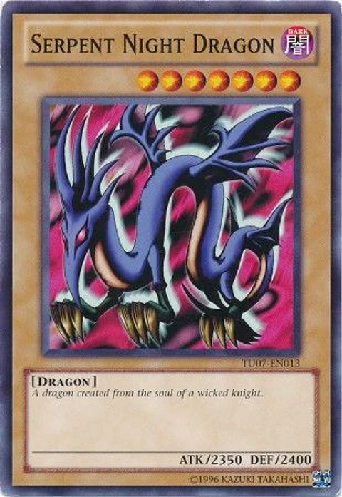 Serpent Night Dragon - TU07-EN013 - Common
