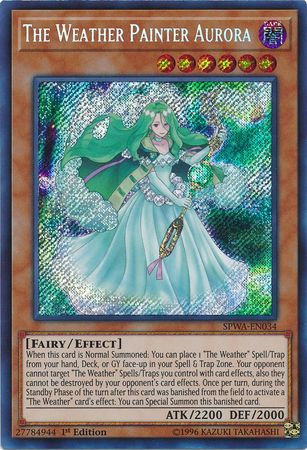 The Weather Painter Aurora - SPWA-EN034 - Secret Rare 1