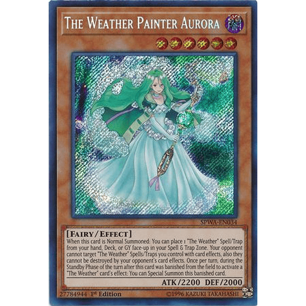 The Weather Painter Aurora - SPWA-EN034 - Secret Rare
