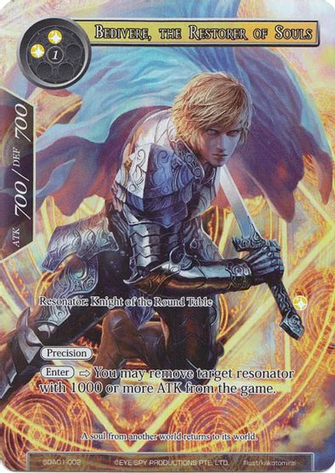 Bedivere, the Restorer of Souls (Full Art) (FOIL) - SDA01-002