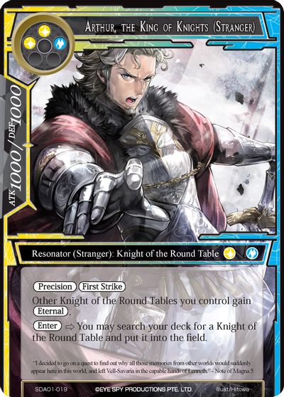 Arthur, the King of Knights (Stranger) - SDA01-019 1