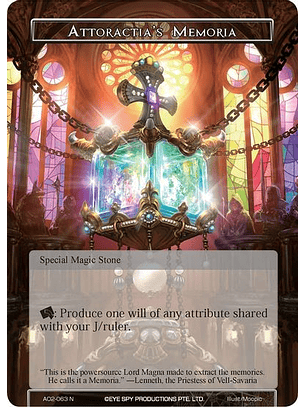 Attoractia’s Memoria - SDA01-033