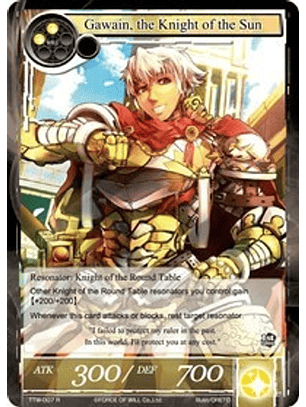 Gawain, the Knight of the Sun - TTW-007 R