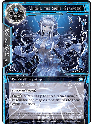 Undine, the Spirit (Stranger) - SDA01-016