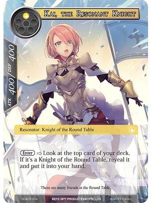 Kai, the Resonant Knight - SDA01-004