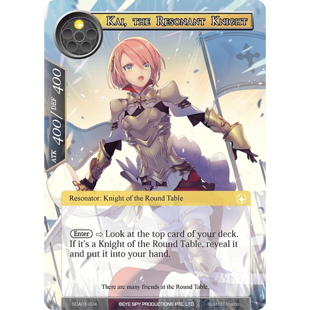 Kai, the Resonant Knight - SDA01-004