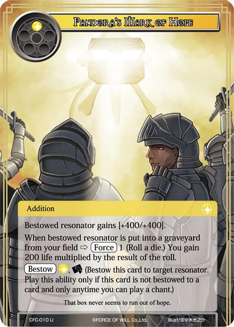 Pandora's Mark of Hope - CFC-010-U