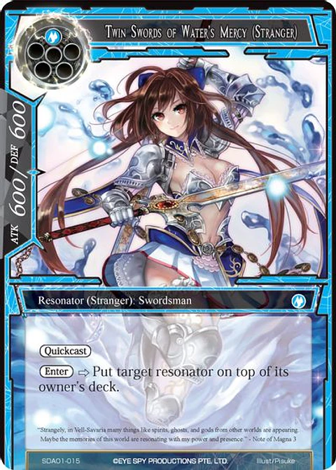 Twin Swords of Water's Mercy (Stranger) - SDA01-015