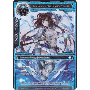 Twin Swords of Water's Mercy (Stranger) (Full Art) (FOIL) - SDA01-015