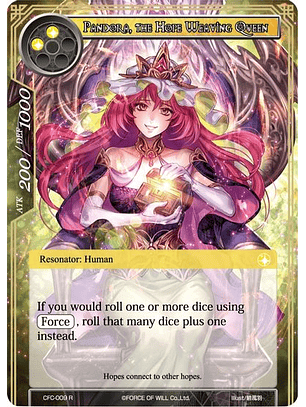 Pandora, the Hope Weaving Queen - CFC-009 R