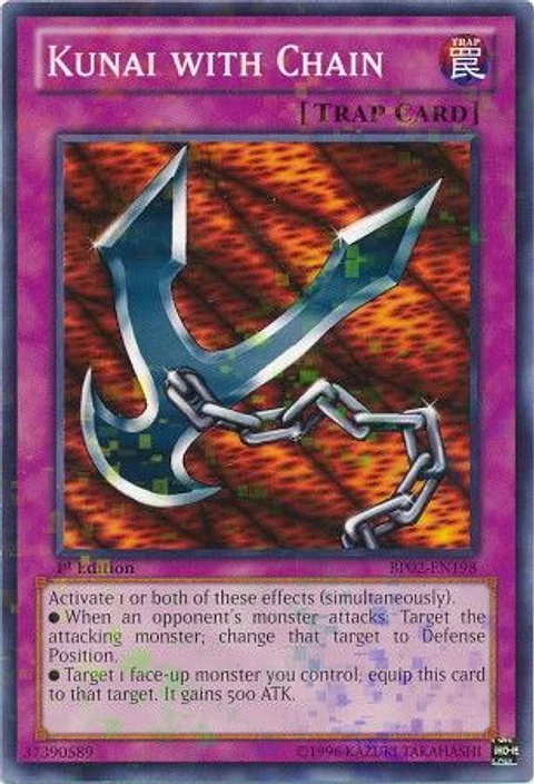 Kunai with Chain - BP02-EN198 - Mosaic Rare