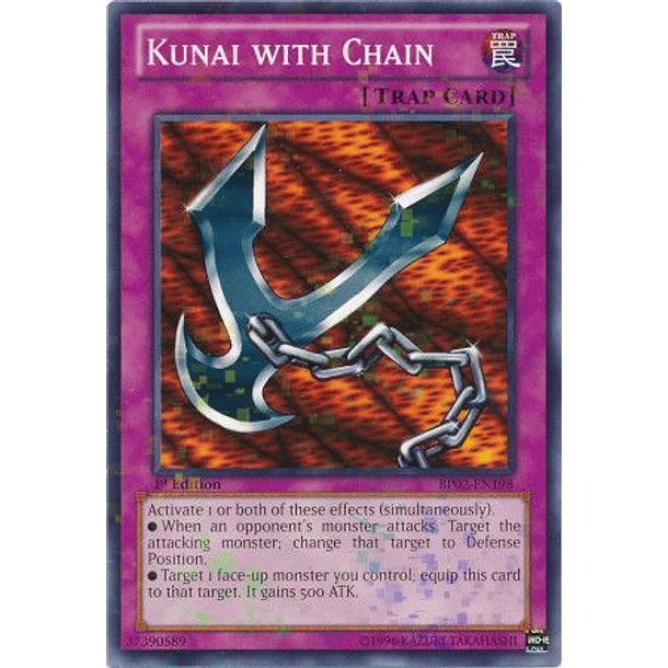 Kunai with Chain - BP02-EN198 - Mosaic Rare