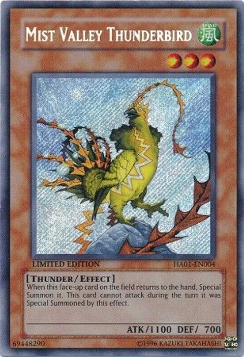 Mist Valley Thunderbird - HA01-EN004 - Secret Rare 