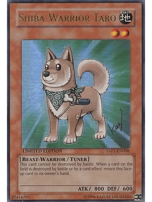 Shiba Warrior Taro - YAP1-EN008 - Ultra Rare