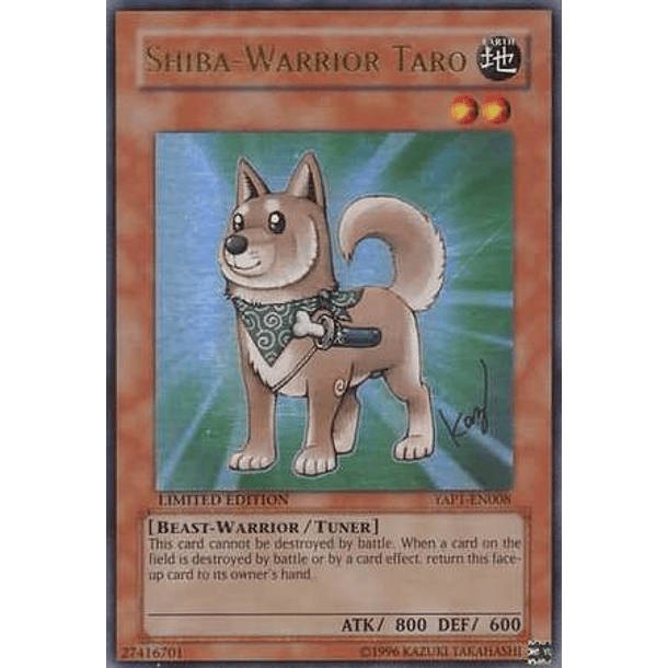 Shiba Warrior Taro - YAP1-EN008 - Ultra Rare