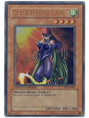 Cyber Harpie Lady - SP1-EN001 - Ultra Rare