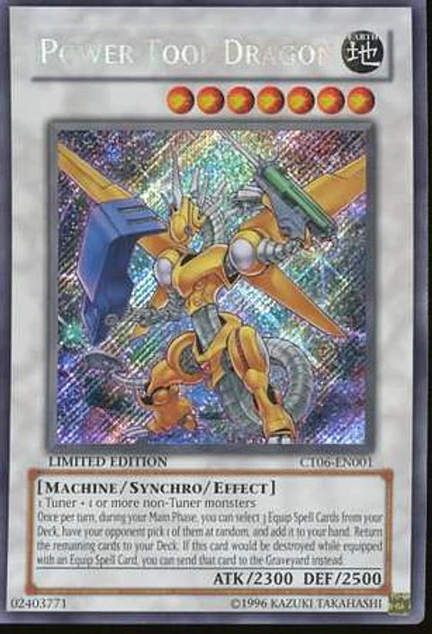 Power Tool Dragon - CT06-EN001 - Secret Rare