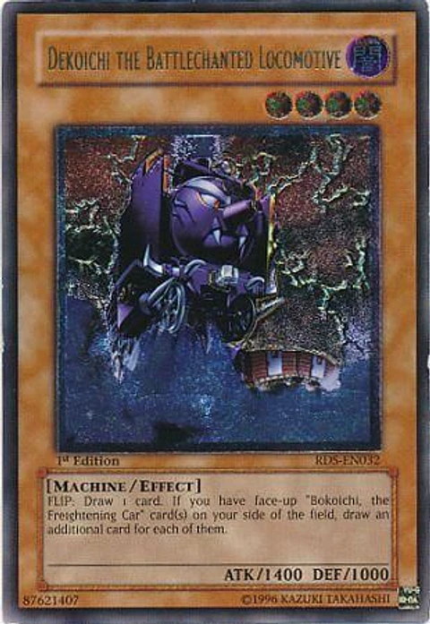 Ultimate Rare - Dekoichi the Battlechanted Locomotive - RDS-EN032 1st Edition